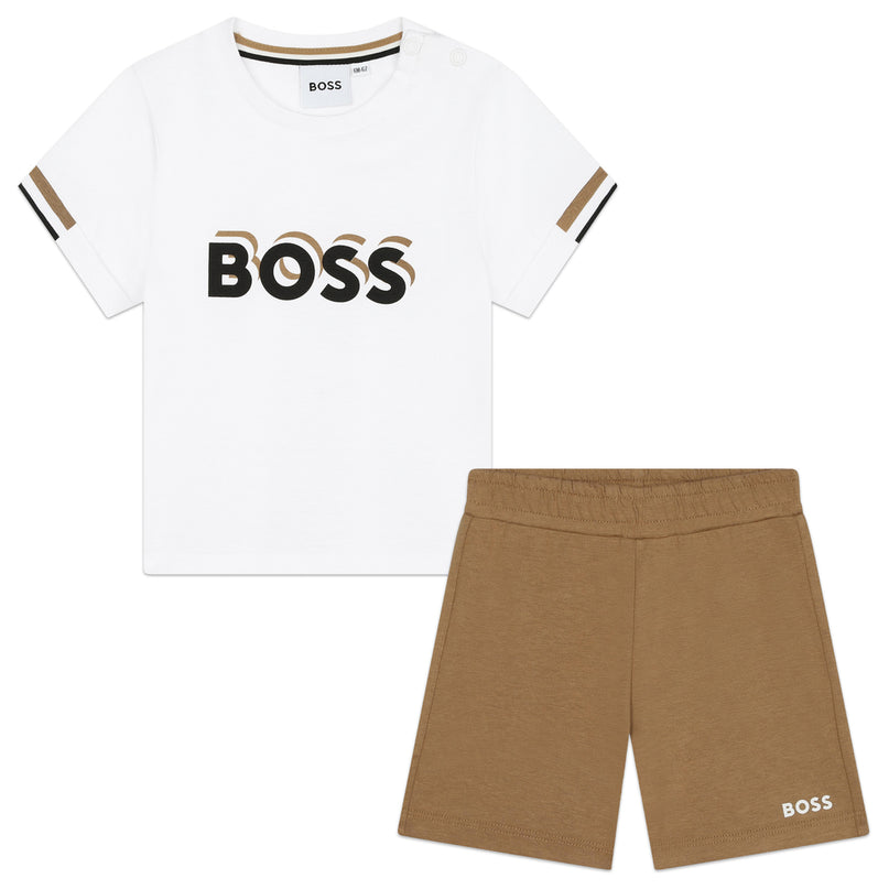 White Logo Summer Outfit