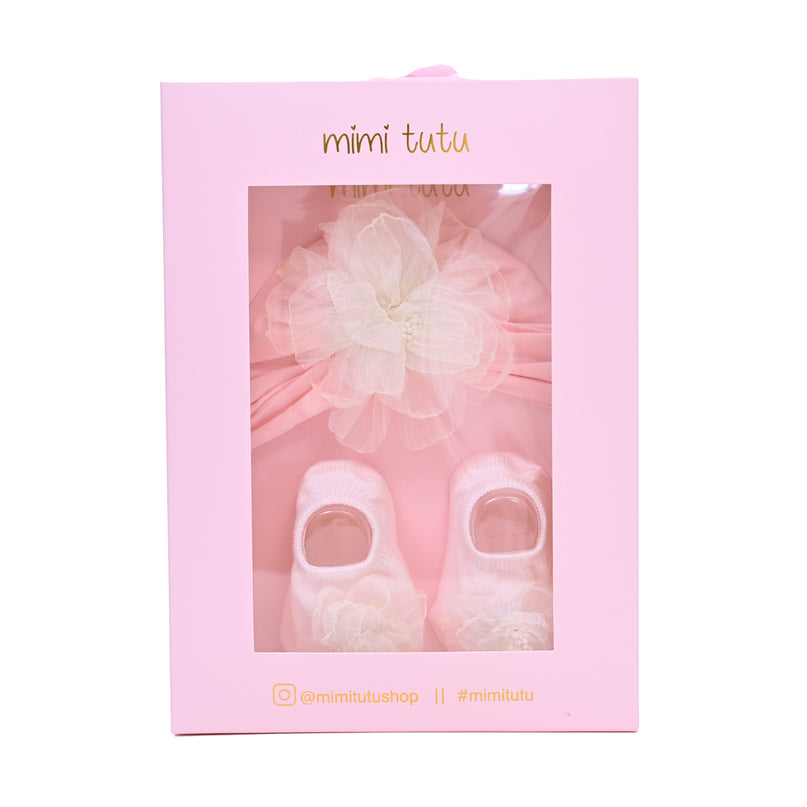 Ivory Flower Pink Base Gift Set