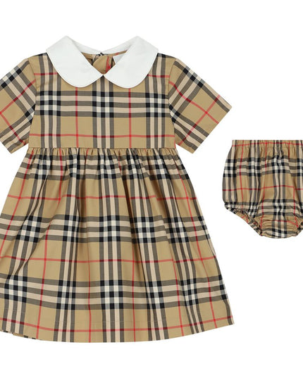 burberry-Geraldine Dress in Archive Beige Check-8069152-116036-a7028