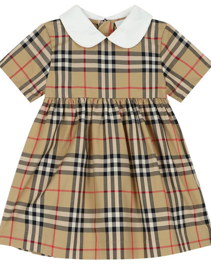 burberry-Geraldine Dress in Archive Beige Check-8069152-116036-a7028