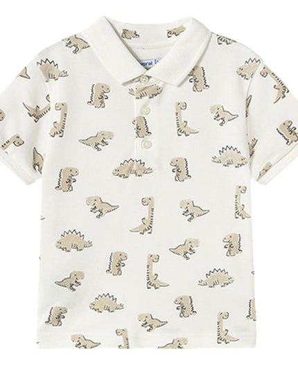 Cream Dinosaur Polo