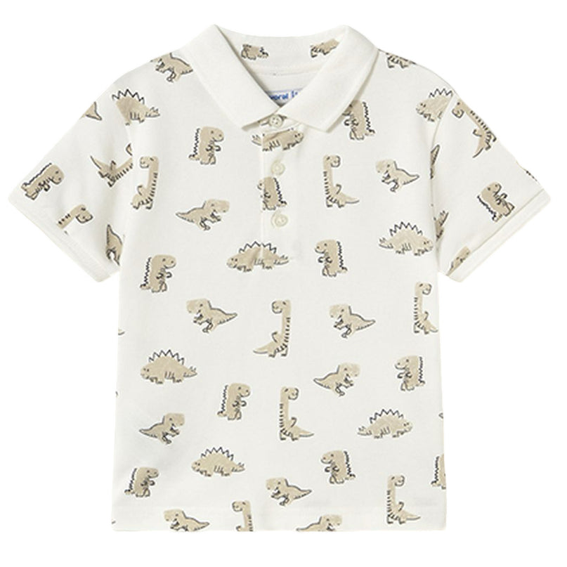 Cream Dinosaur Polo