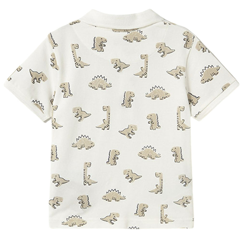 Cream Dinosaur Polo