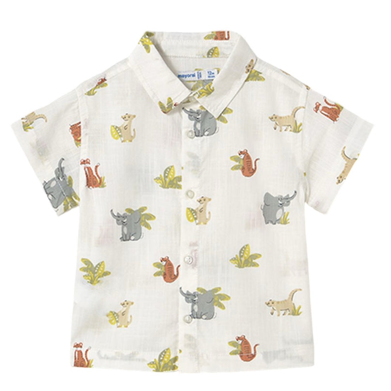 Jungle Short Sleeve Buttondown Shirt