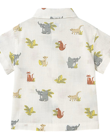 Jungle Short Sleeve Buttondown Shirt