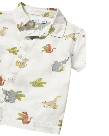 Jungle Short Sleeve Buttondown Shirt