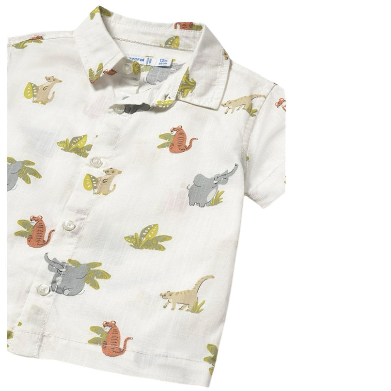 Jungle Short Sleeve Buttondown Shirt