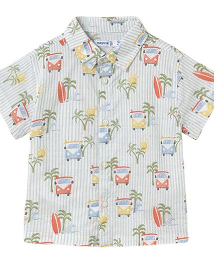 Summer Surfboard Buttondown Shirt