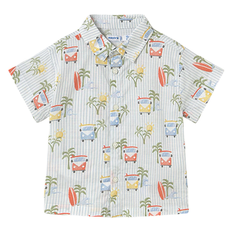 Summer Surfboard Buttondown Shirt