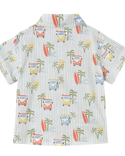 Summer Surfboard Buttondown Shirt