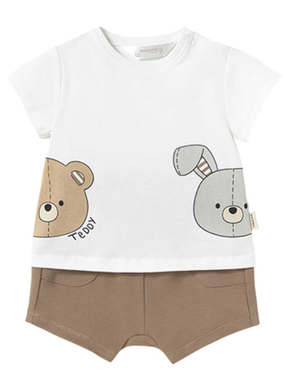 Teddy Muffin Shorts Set