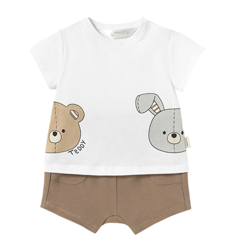 Teddy Muffin Shorts Set