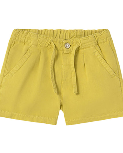 Gold Tie Bermuda Shorts