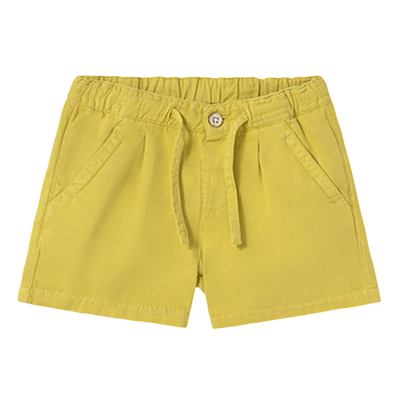 Gold Tie Bermuda Shorts