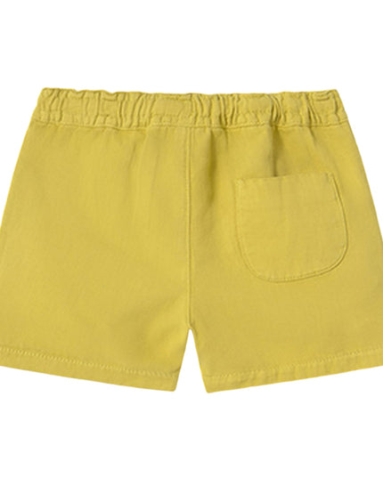 Gold Tie Bermuda Shorts