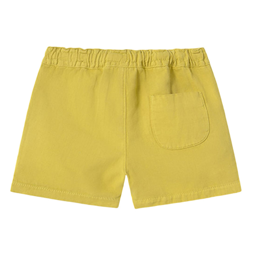 Gold Tie Bermuda Shorts