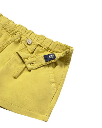 Gold Tie Bermuda Shorts