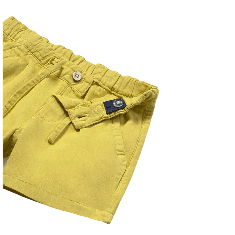 Gold Tie Bermuda Shorts