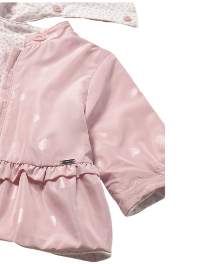 Baby Rose Newborn Reversible Windbreaker