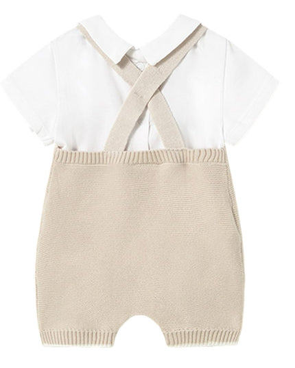 Cotton Stone Romper Set