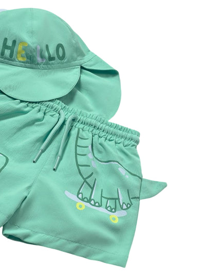 Lake Dinosaur Swim Suit Set