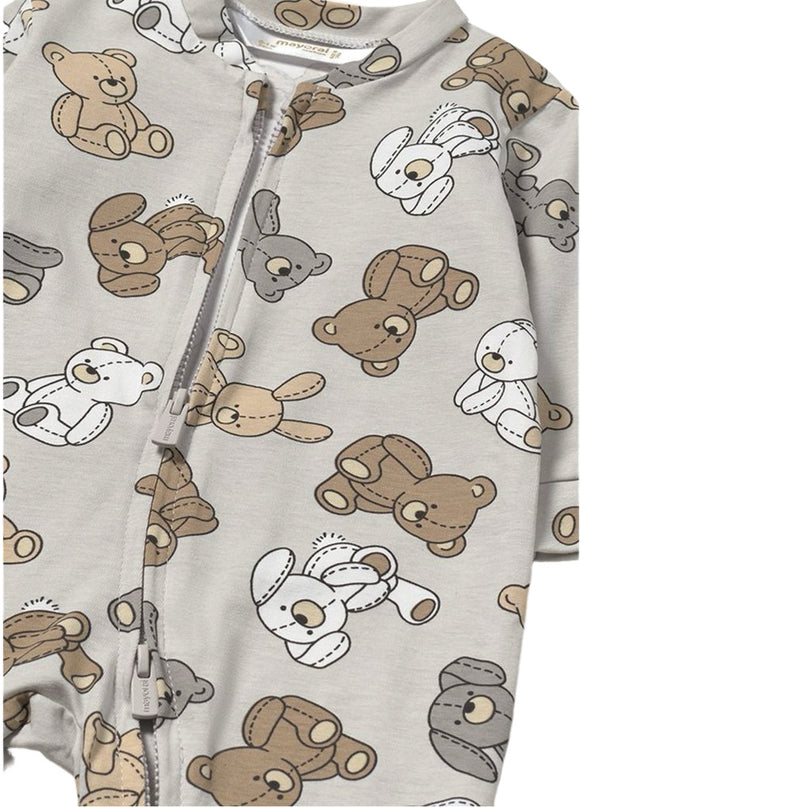 Beige Teddy Moon Pyjamas