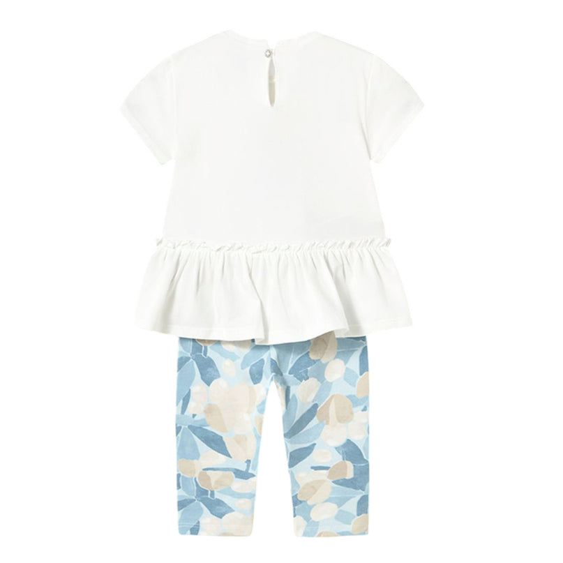 Sky Blue Princess Leggings Set