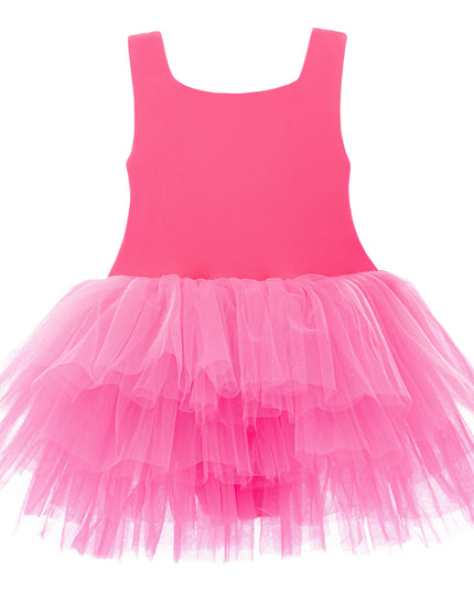 Pink French Rose Tutu Dress