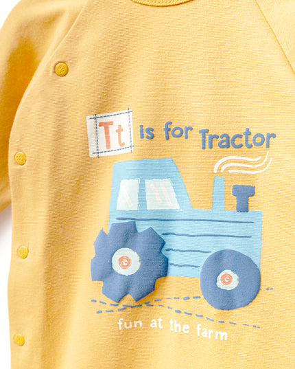 kids-atelier-moi-noi-baby-boy-yellow-tractor-graphic-babygrow-hat-mnb1130