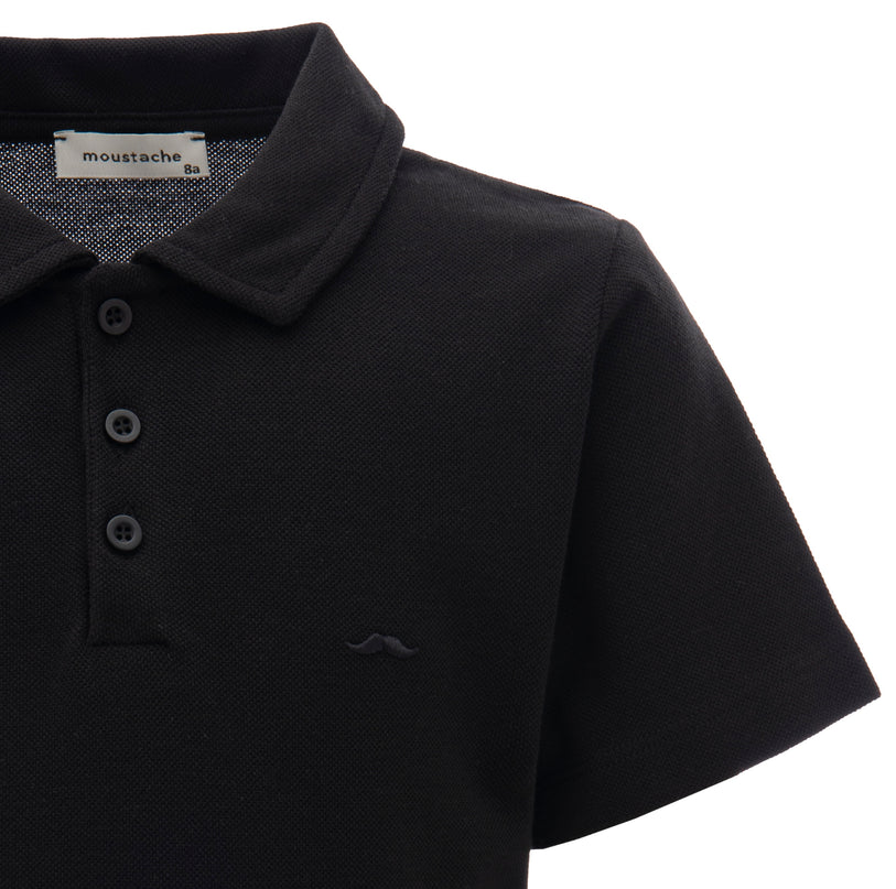 kids-atelier-moustache-kid-baby-boy-black-solid-logo-polo-320710-black