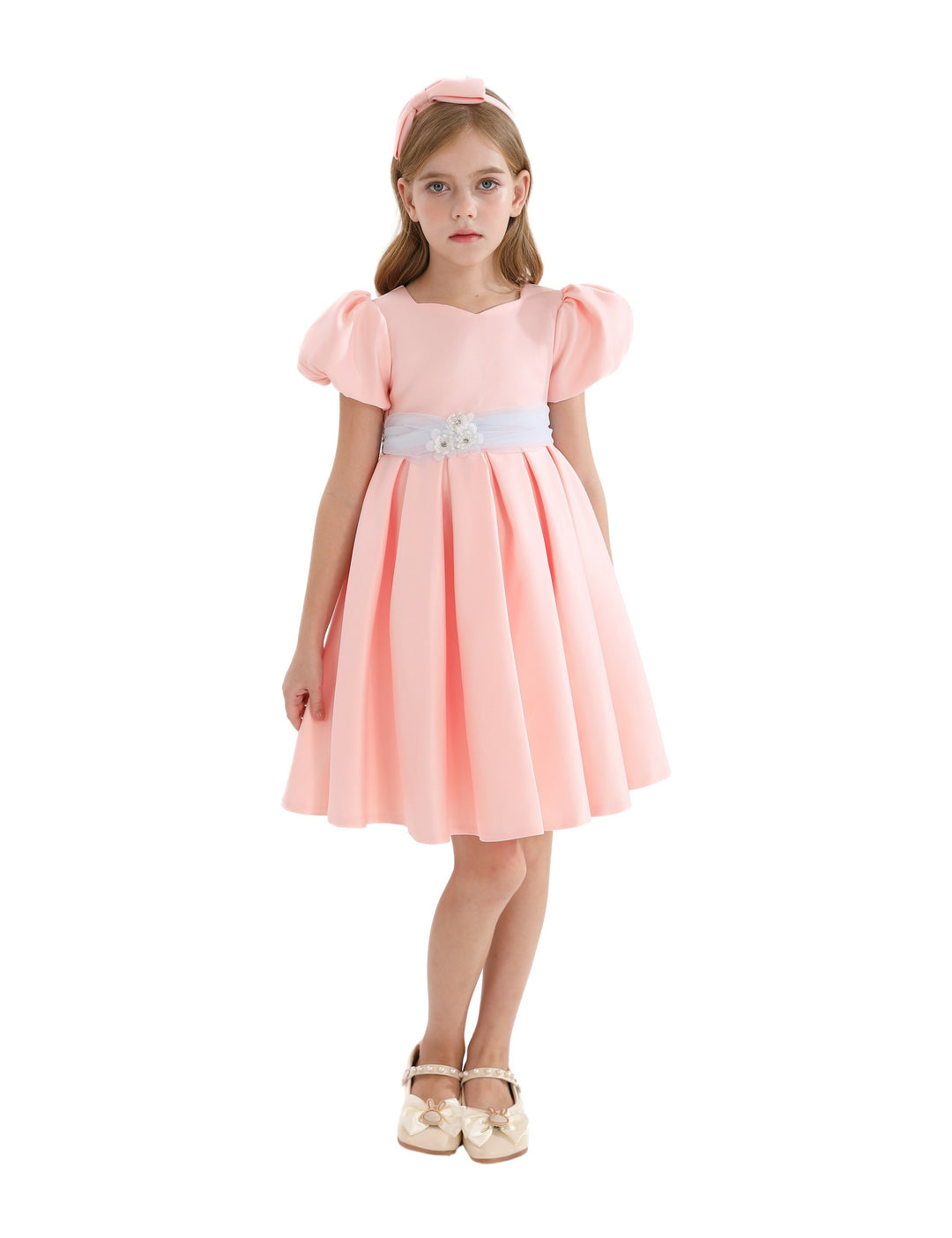 Pink Easton Teacup Belt Dress