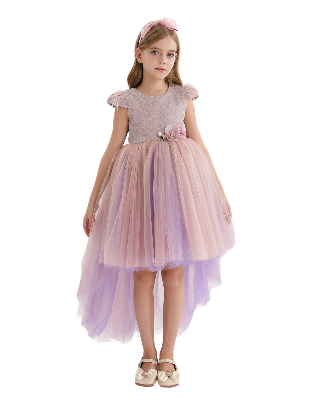 Purple Abinante Glimmer Dress
