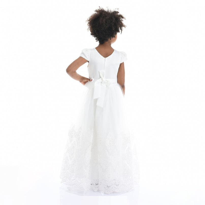 White Beaumont Teacup Gown