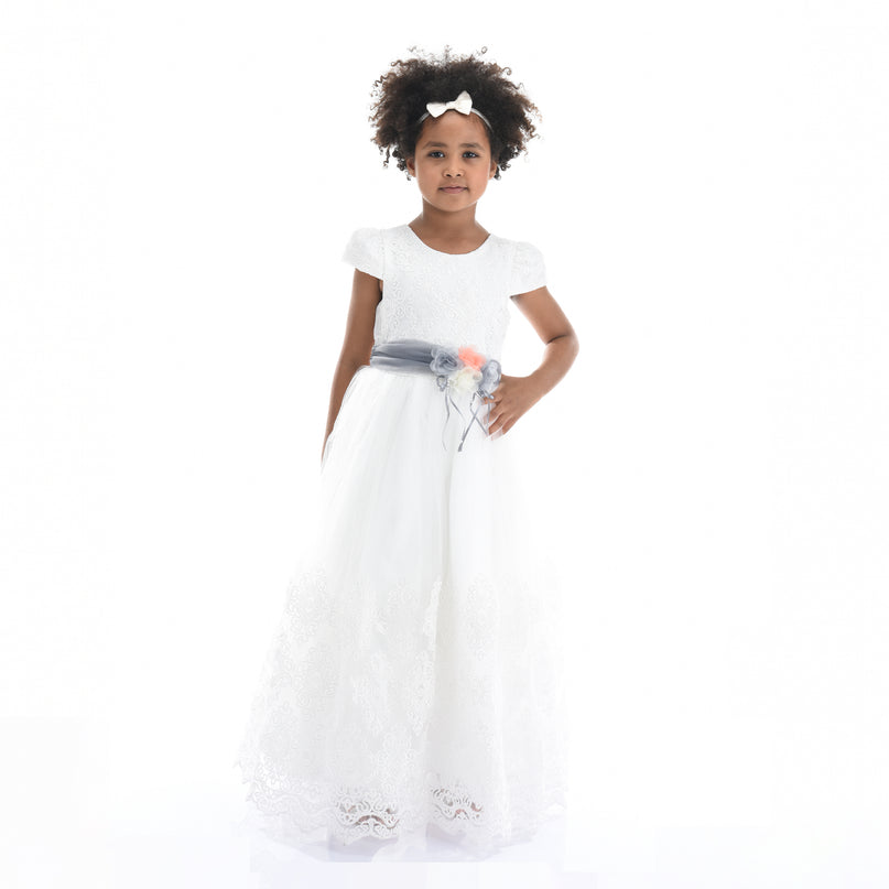 White Beaumont Teacup Gown