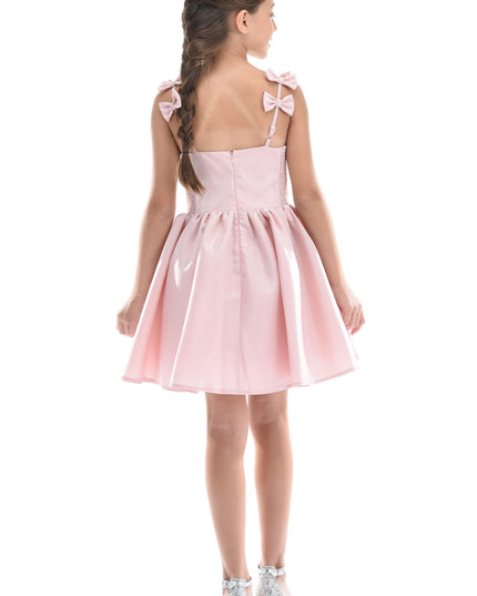 Pink Bow Dumont Dress