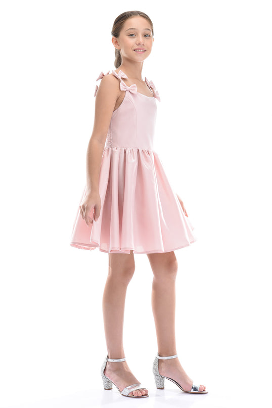 Pink Bow Dumont Dress