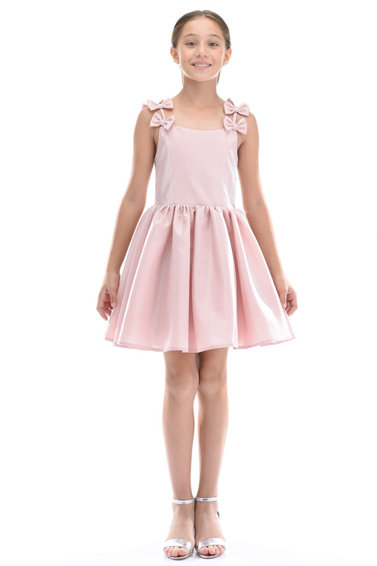 Pink Bow Dumont Dress