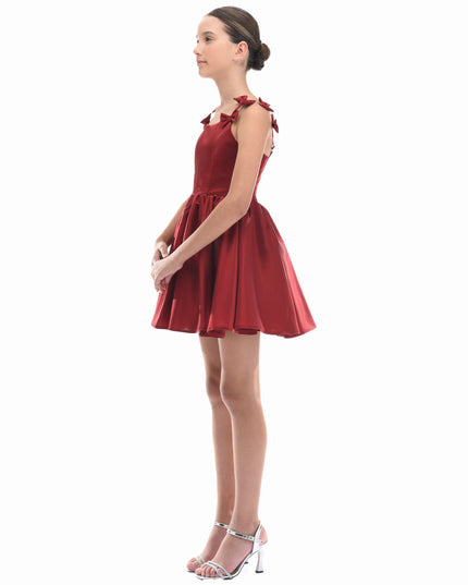 Red Bow Dumont Dress