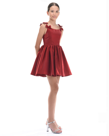 Red Bow Dumont Dress