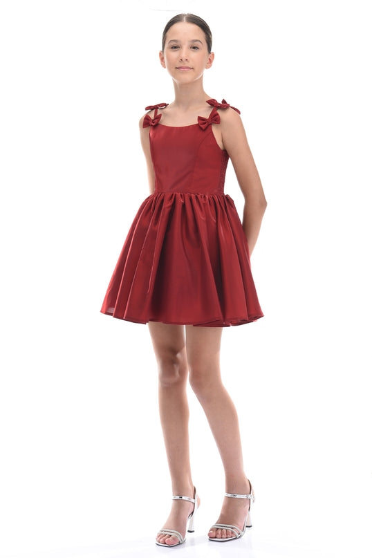 Red Bow Dumont Dress