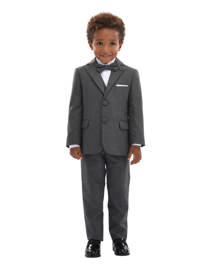 kids-atelier-moustache-kid-boy-gray-5pc-peak-lapel-tuxedo-w201-500-gray