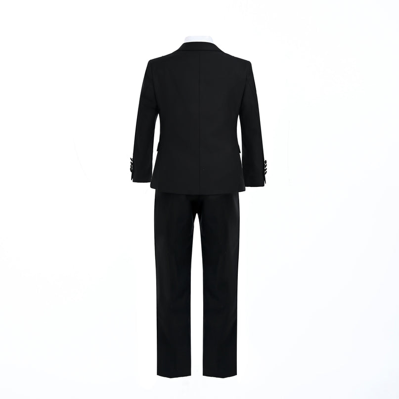 Black Shawl Lapel Wool Suit