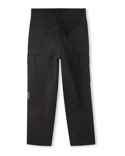 Black Logo Trousers