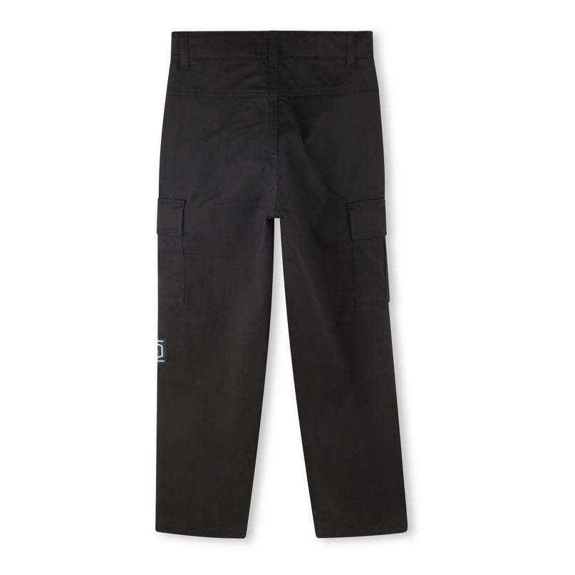 Black Logo Trousers