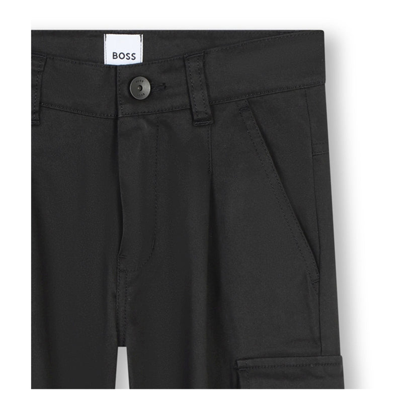 Black Logo Trousers