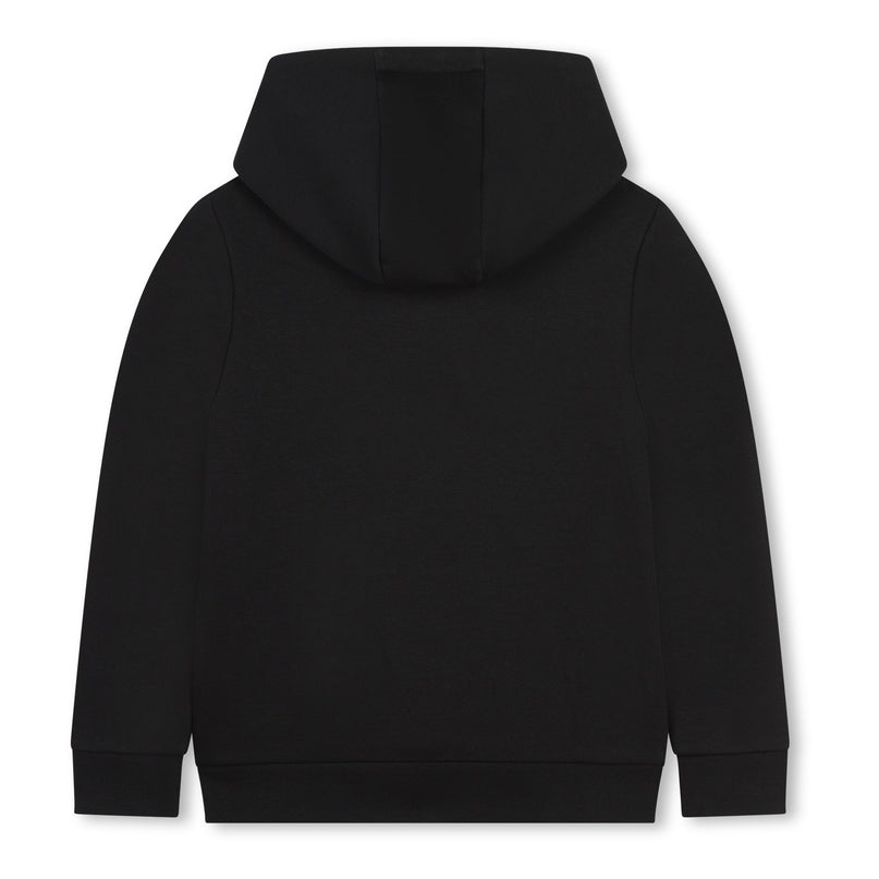 Black Hooded Sweatshirt