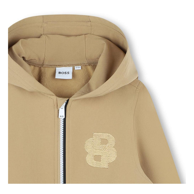 Brown Hooded Sweatshirt