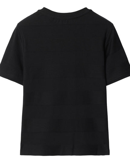 Black Cotton T-Shirt