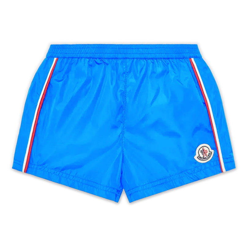 moncler-j1-954-2c000-09-53326-719-Bright Blue Swim Shorts