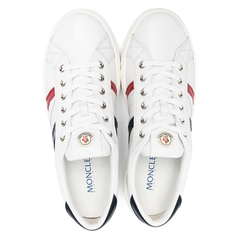 moncler-j1-954-4m000-20-m2969-p07-White Logo Sneakers